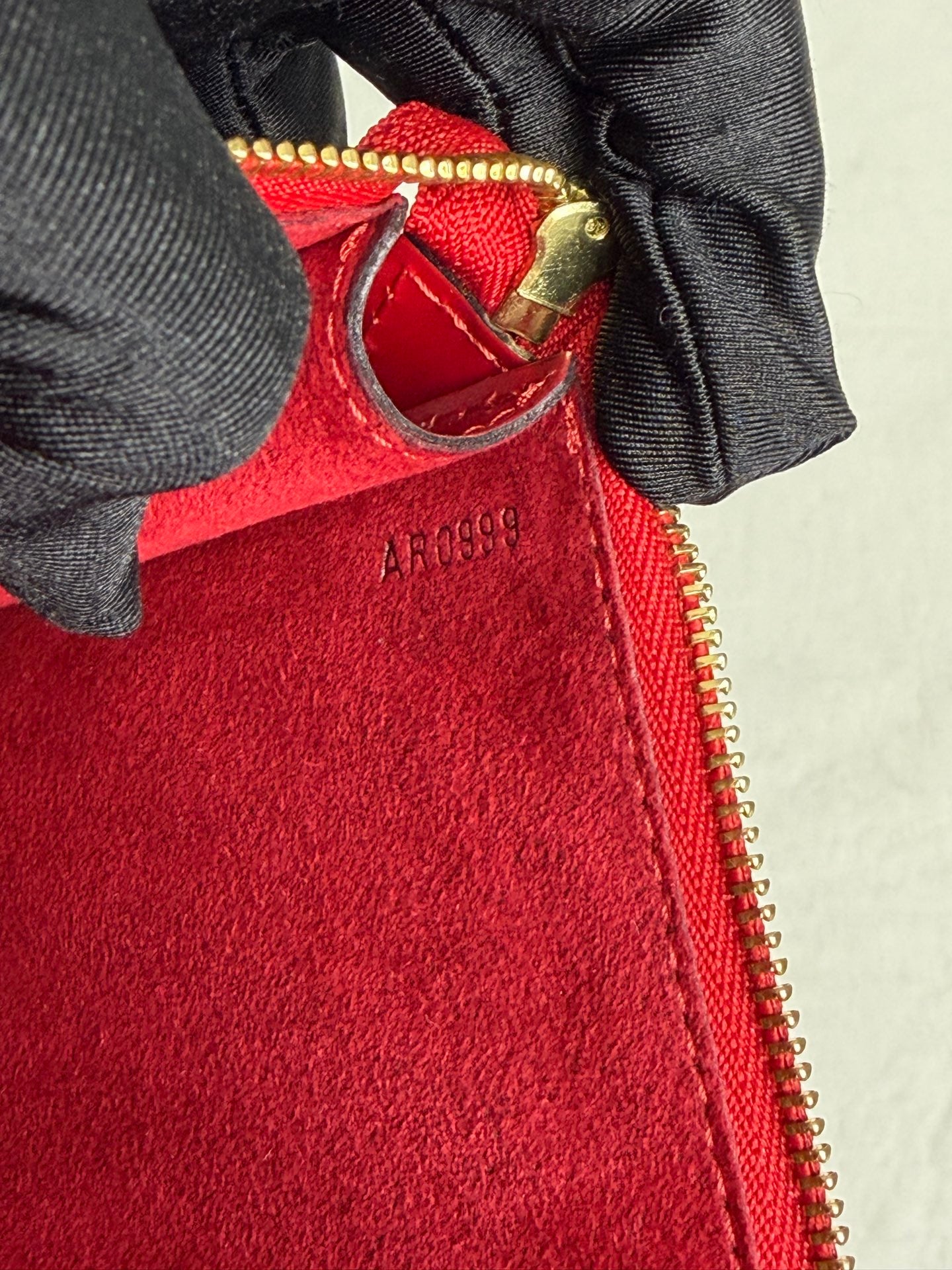 LOUIS VUITTON Epi Red Handbag