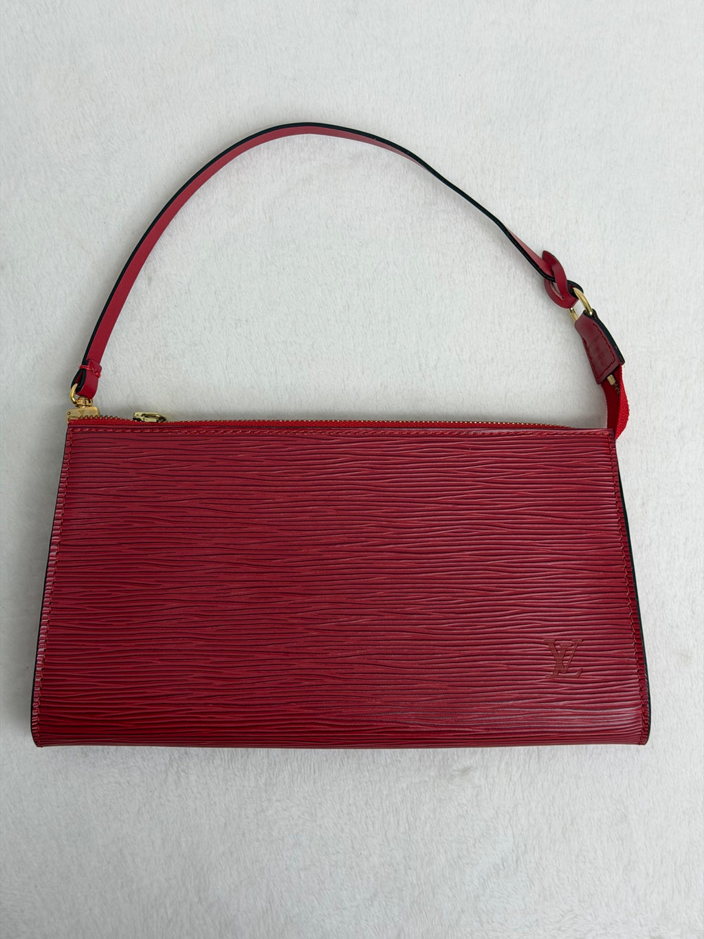 LOUIS VUITTON Epi Red Handbag