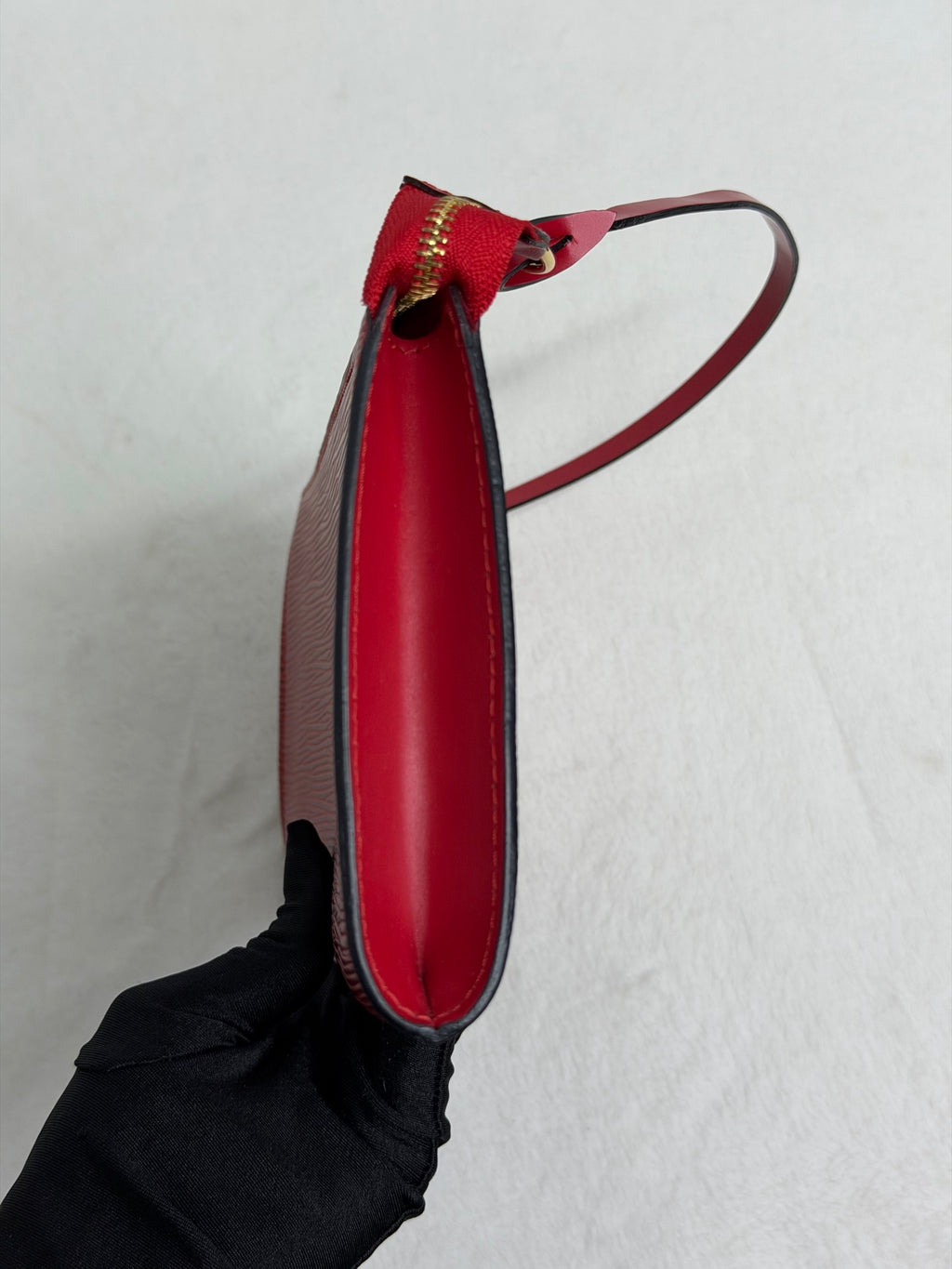 LOUIS VUITTON Epi Red Handbag