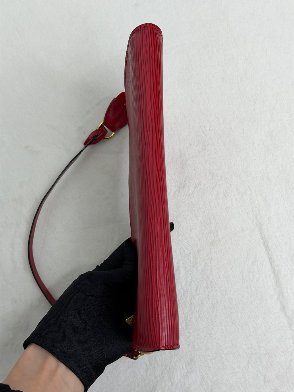 LOUIS VUITTON Epi Red Handbag