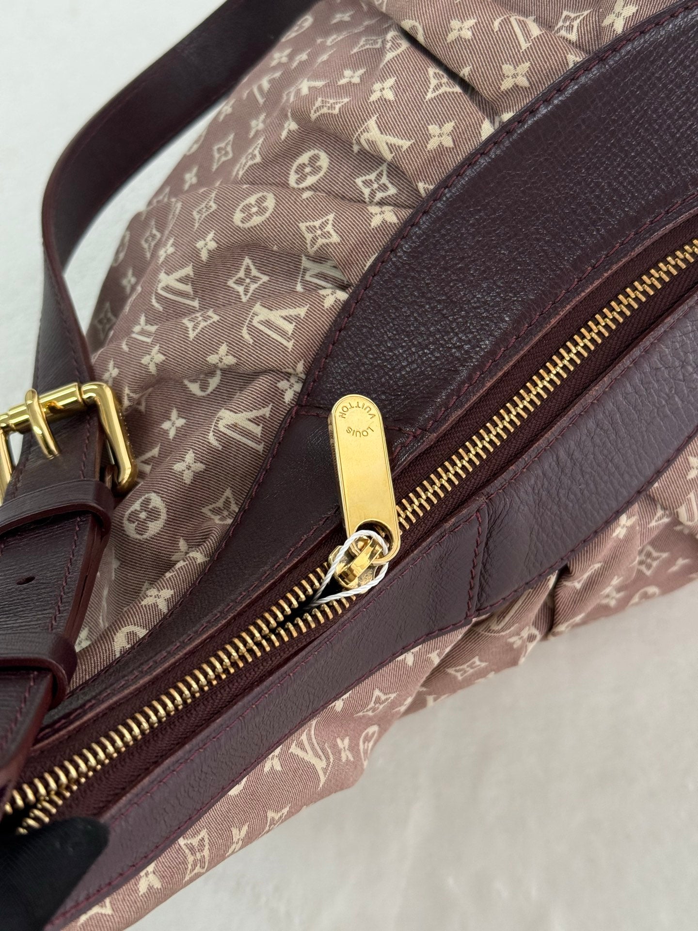 LOUIS VUITTON Monogram denim Hobo bag