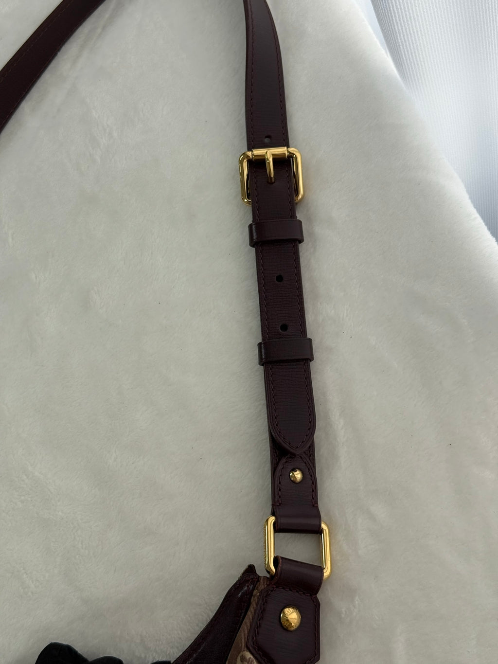 LOUIS VUITTON Monogram denim Hobo bag