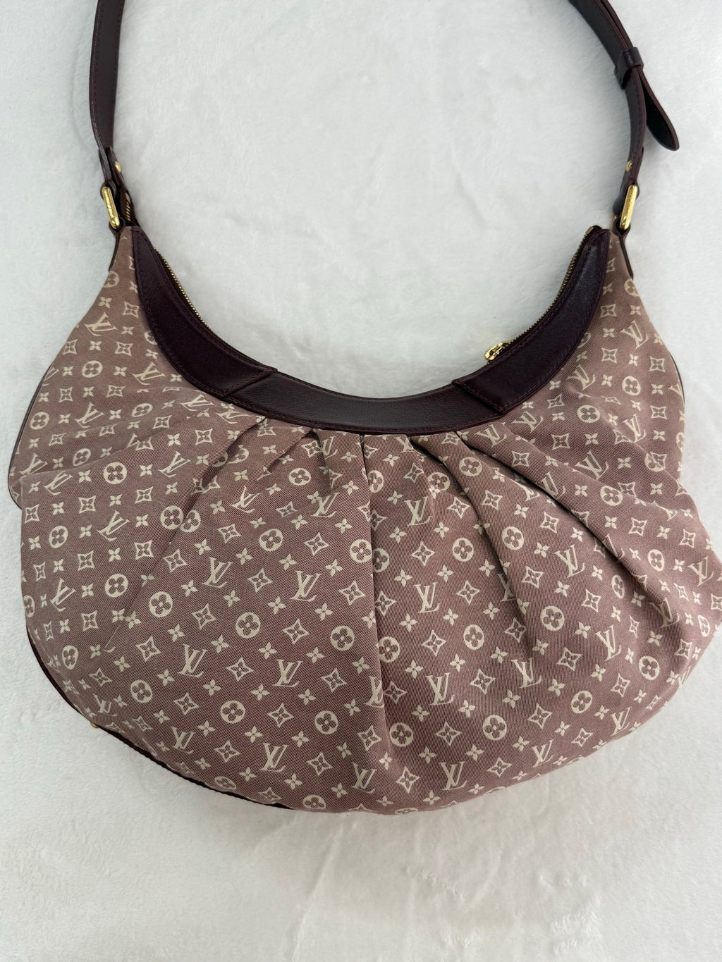LOUIS VUITTON Monogram denim Hobo bag