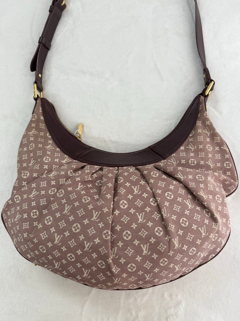 LOUIS VUITTON Monogram denim Hobo bag