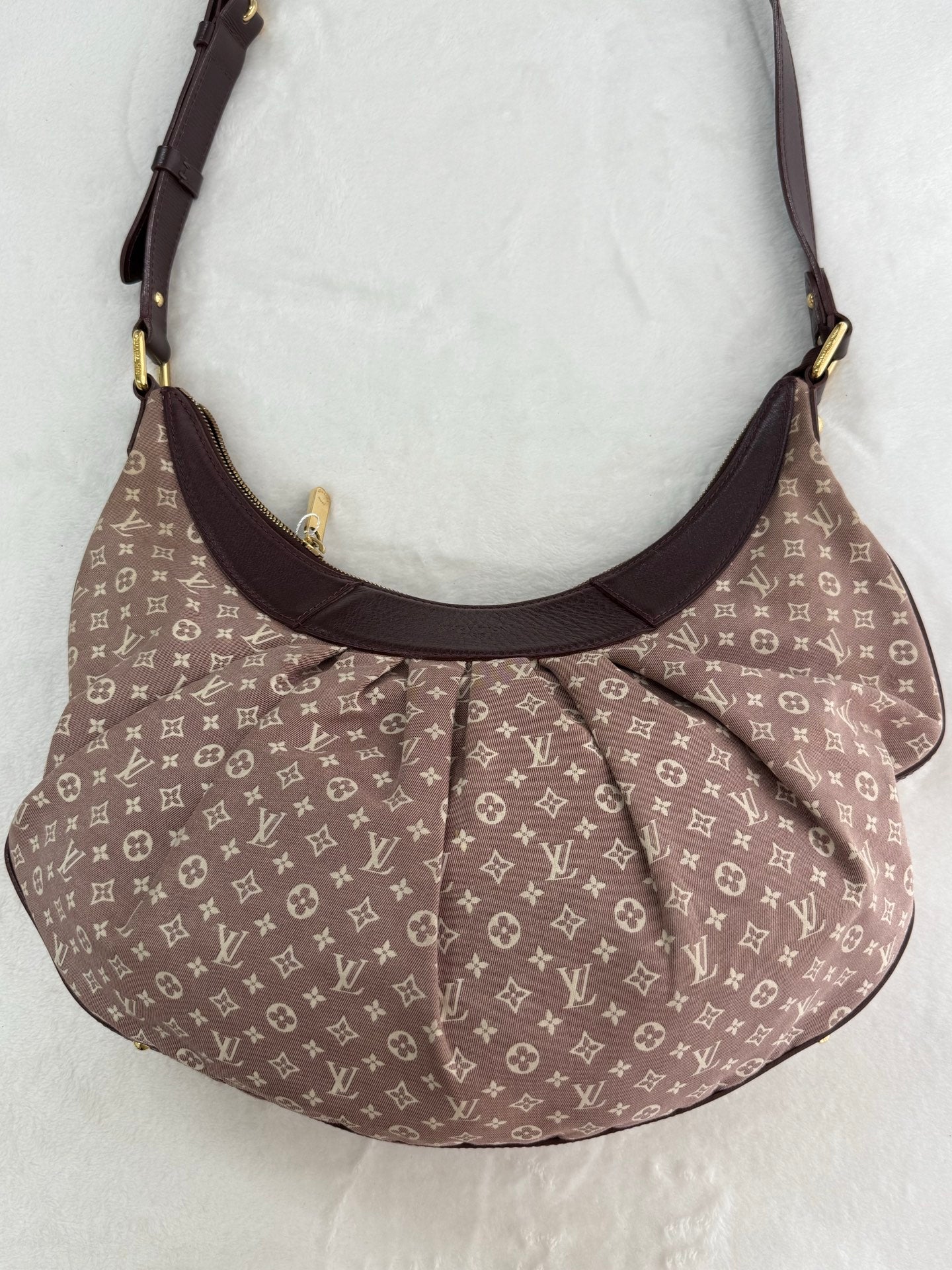 LOUIS VUITTON Monogram denim Hobo bag