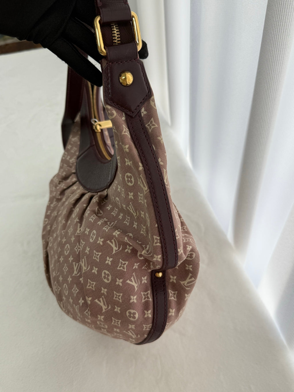 LOUIS VUITTON Monogram denim Hobo bag