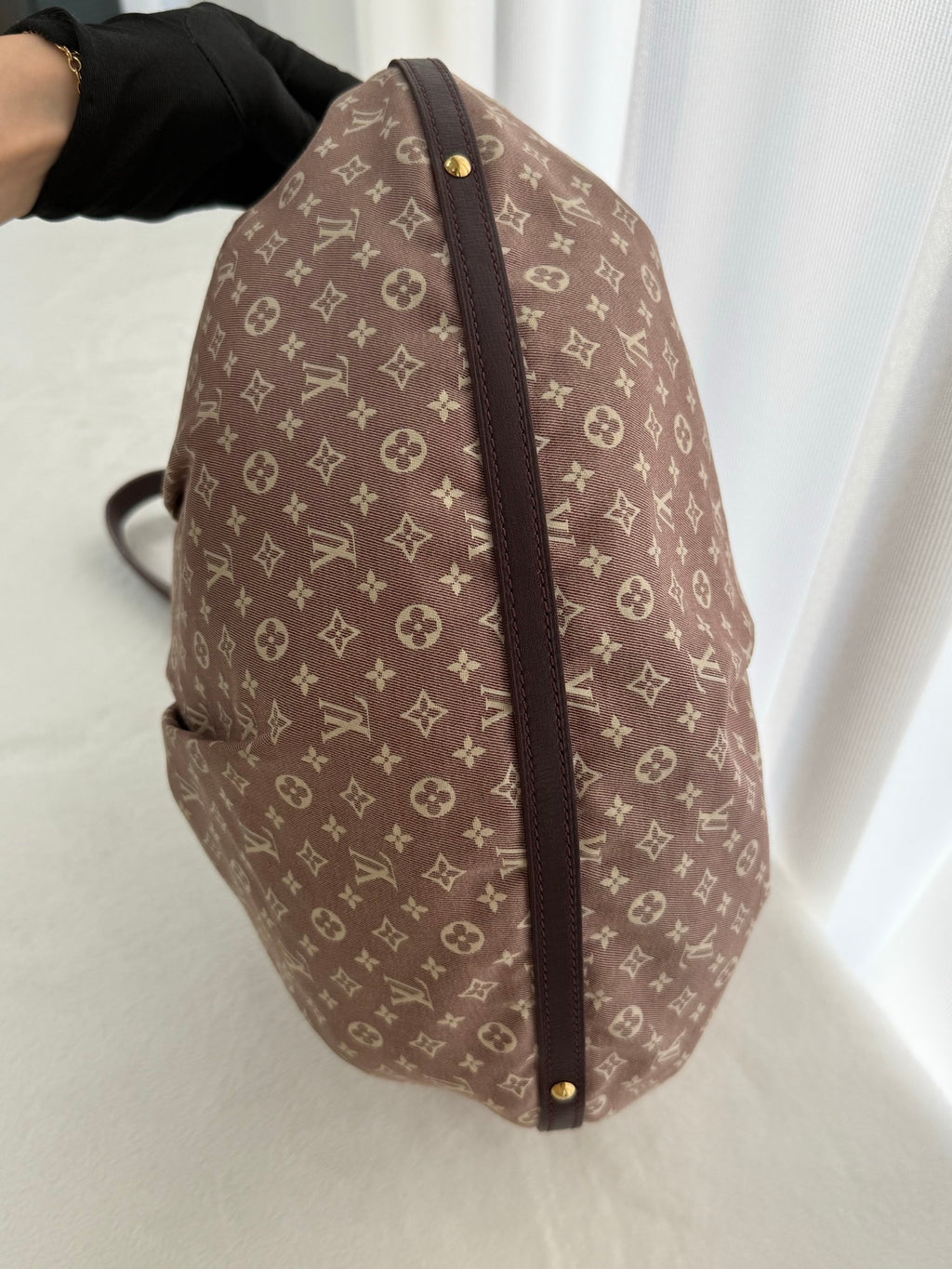 LOUIS VUITTON Monogram denim Hobo bag