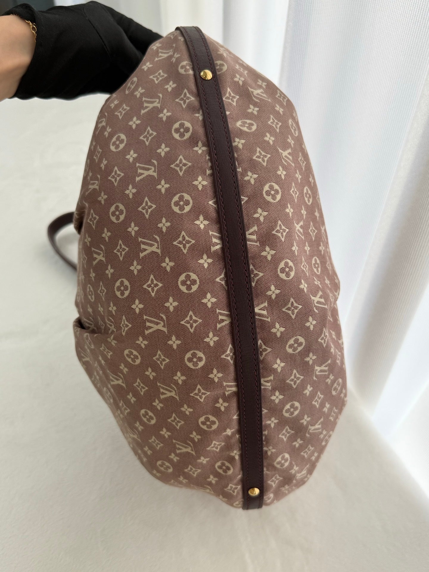LOUIS VUITTON Monogram denim Hobo bag