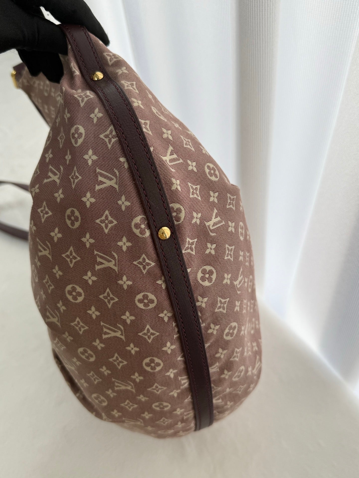 LOUIS VUITTON Monogram denim Hobo bag