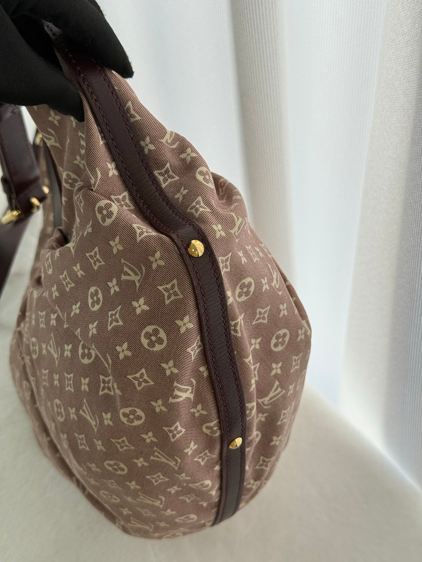 LOUIS VUITTON Monogram denim Hobo bag