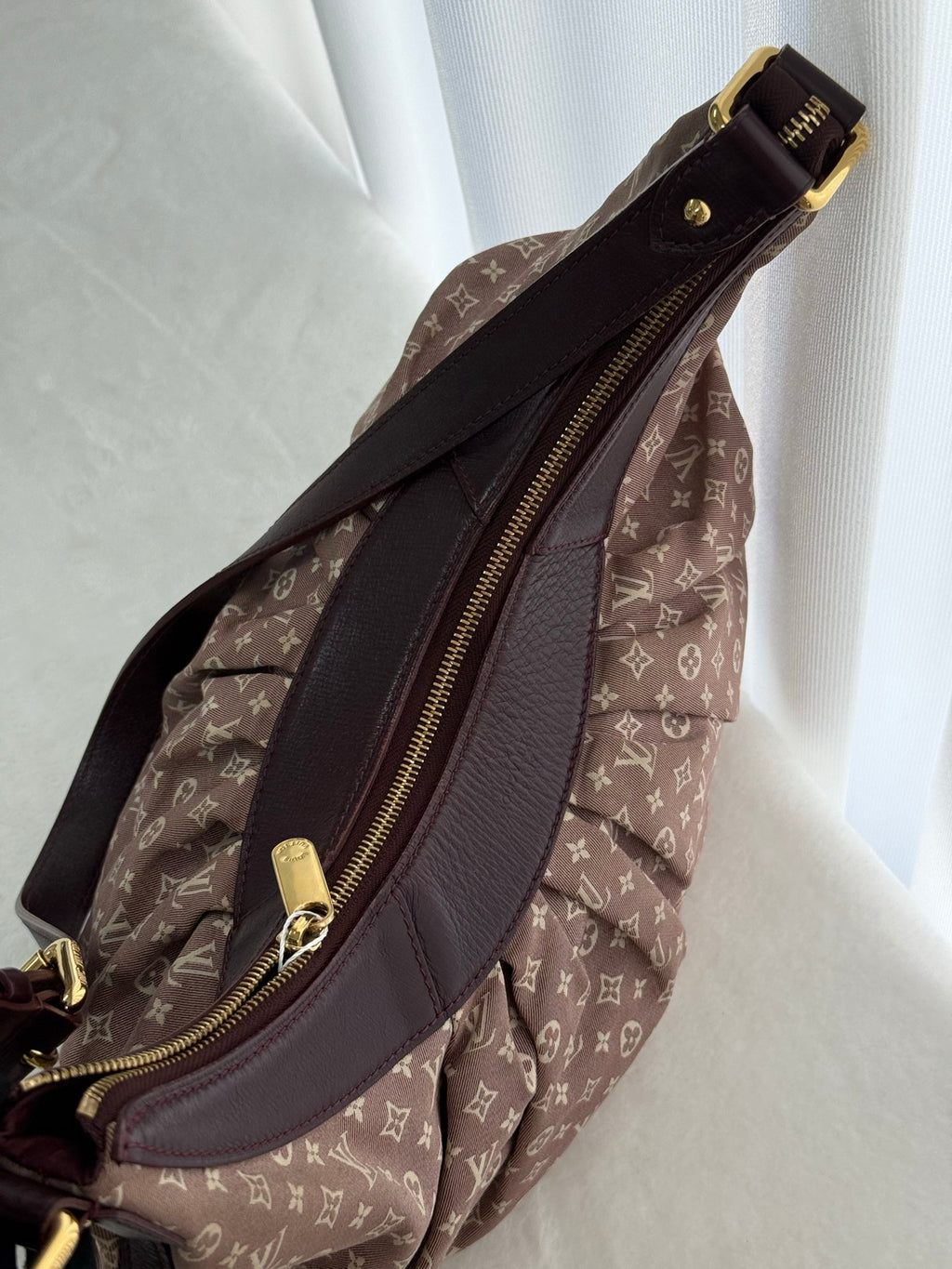 LOUIS VUITTON Monogram denim Hobo bag
