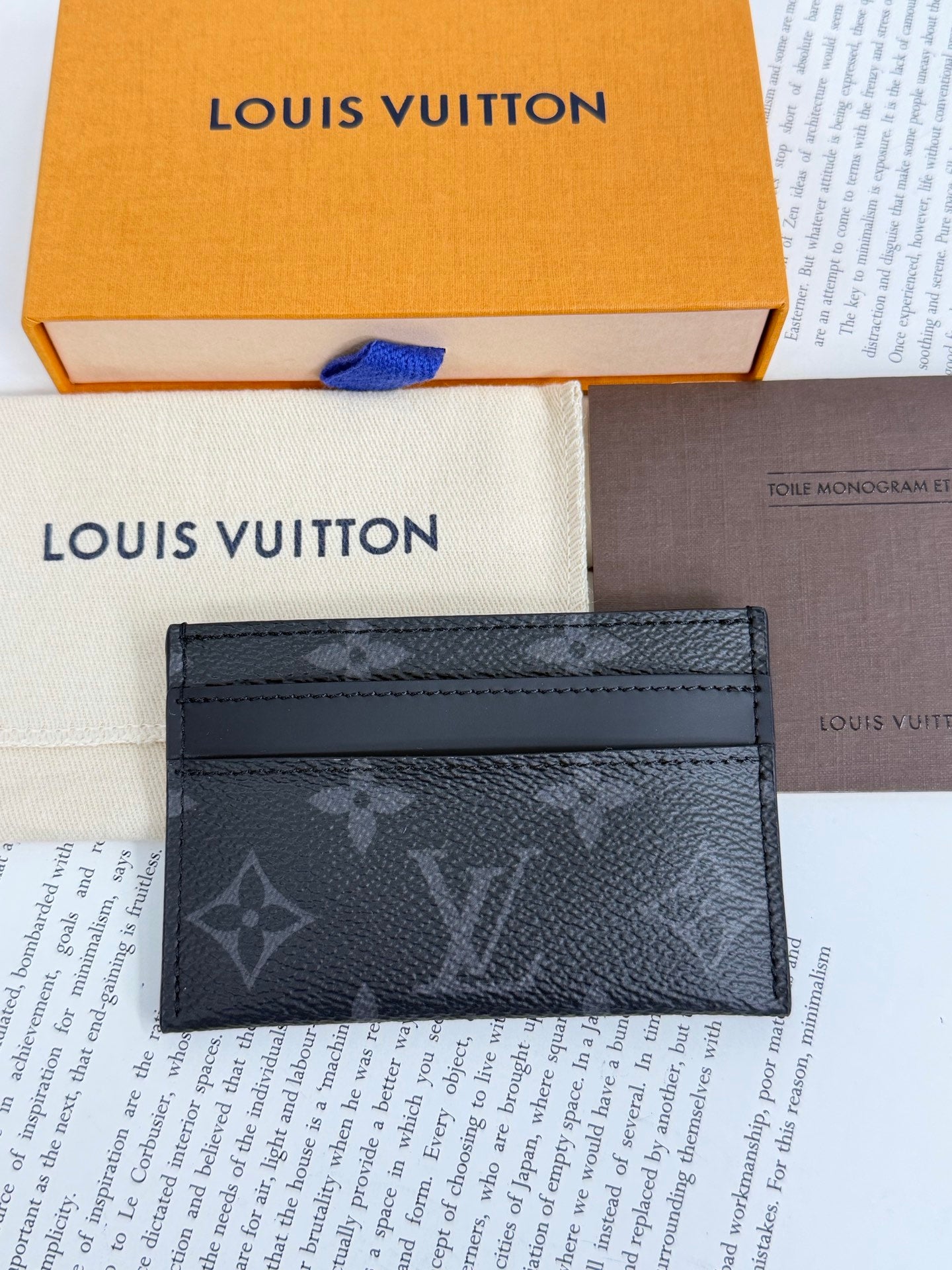LOUIS VUITTON Monogram Card Case