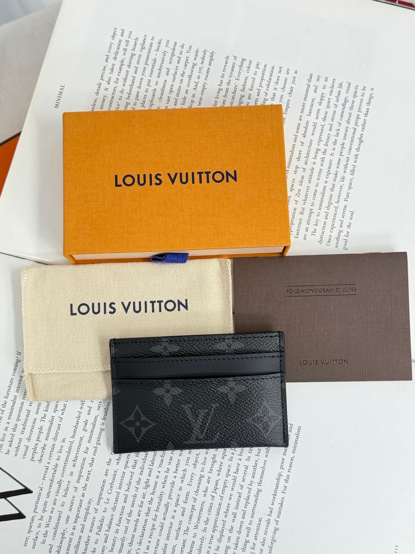 LOUIS VUITTON Monogram Card Case