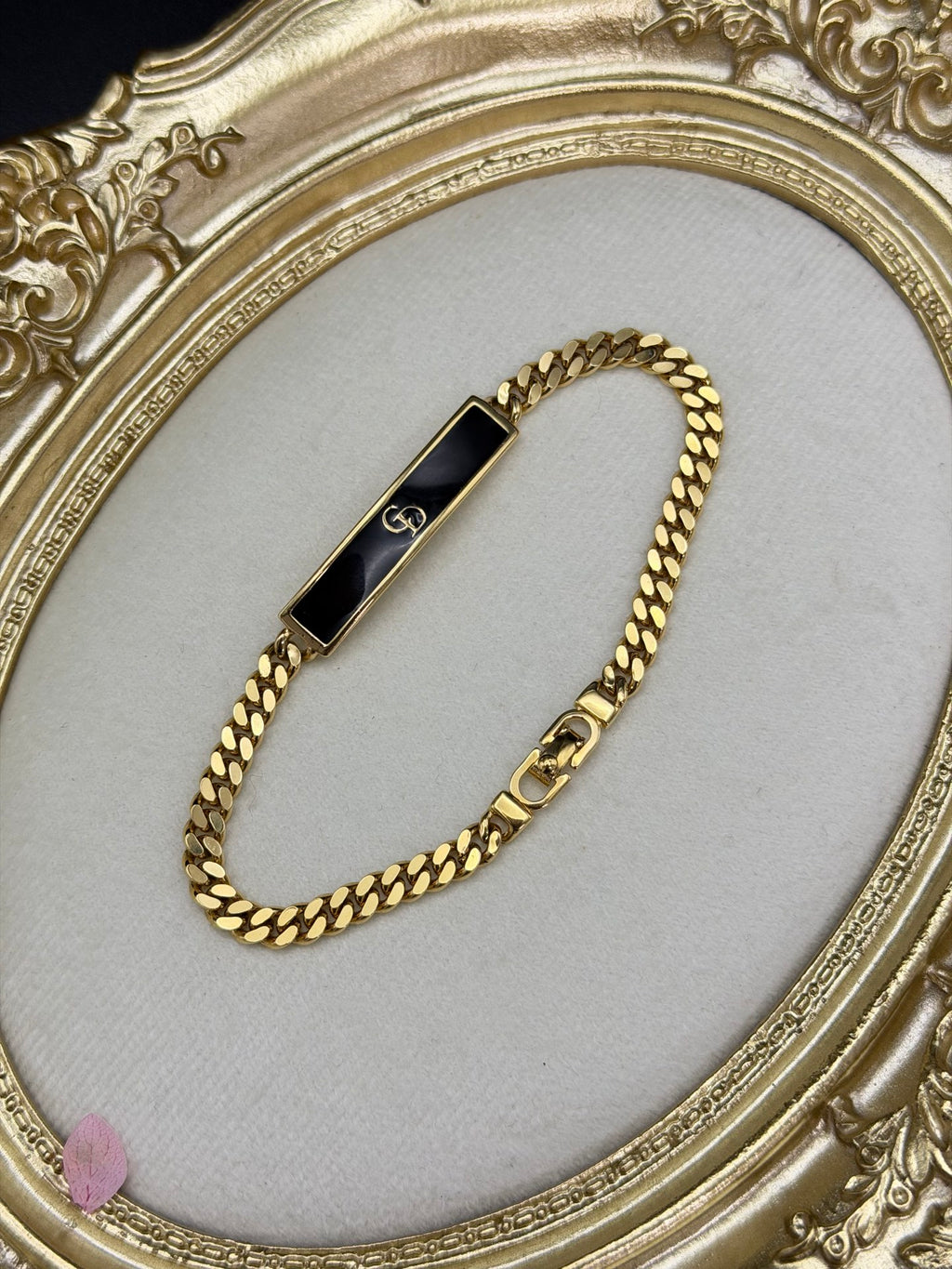 CHRISTIAN DIOR Logo Bracelet
