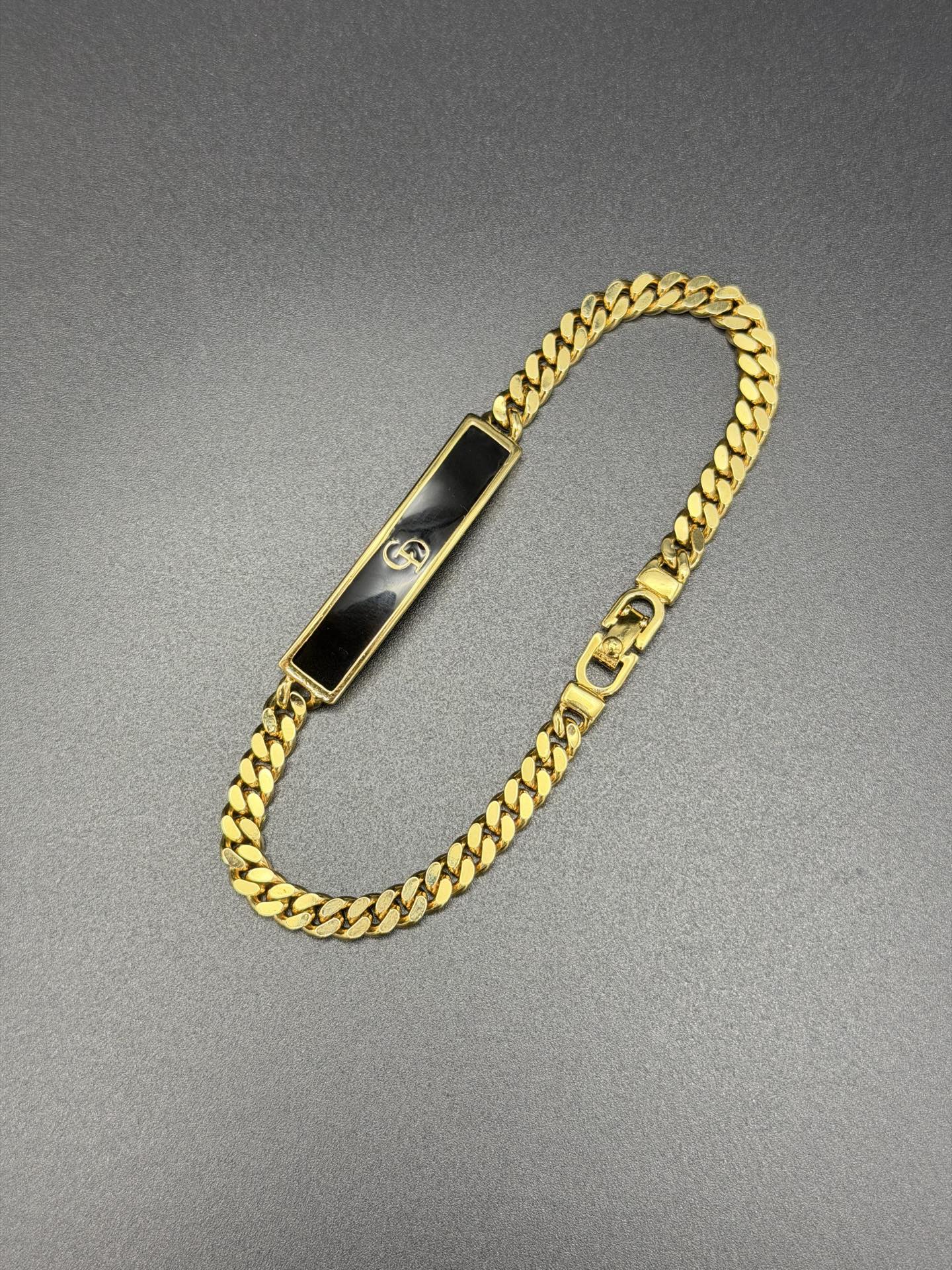 CHRISTIAN DIOR Logo Bracelet