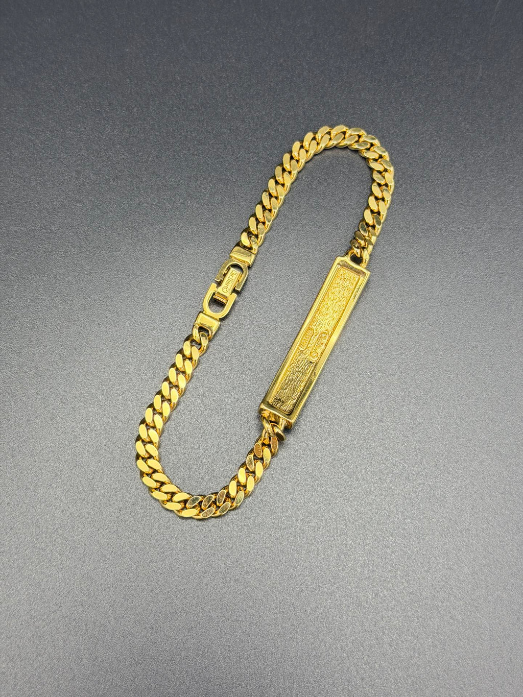 CHRISTIAN DIOR Logo Bracelet