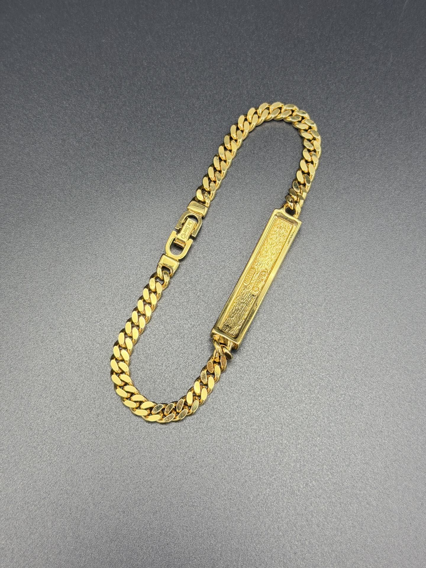 CHRISTIAN DIOR Logo Bracelet