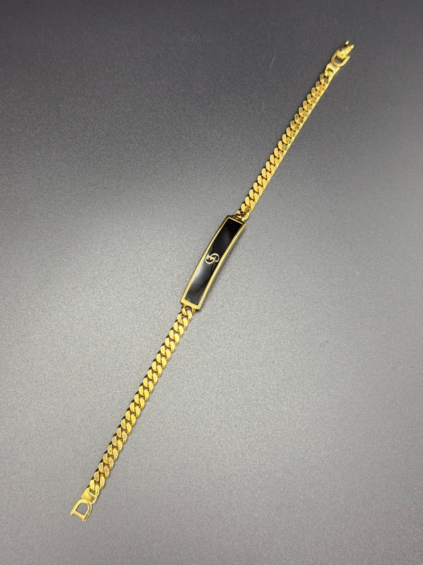 CHRISTIAN DIOR Logo Bracelet