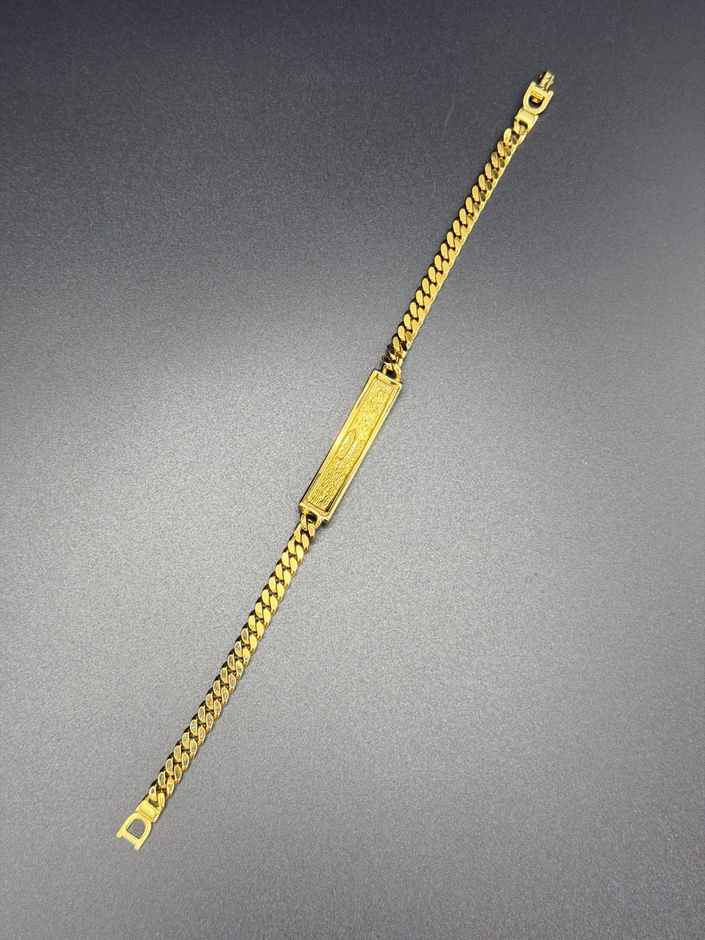 CHRISTIAN DIOR Logo Bracelet