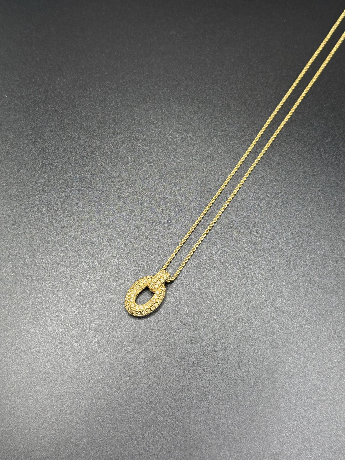 CHRISTIAN DIOR Rhinestone Vintage Necklace