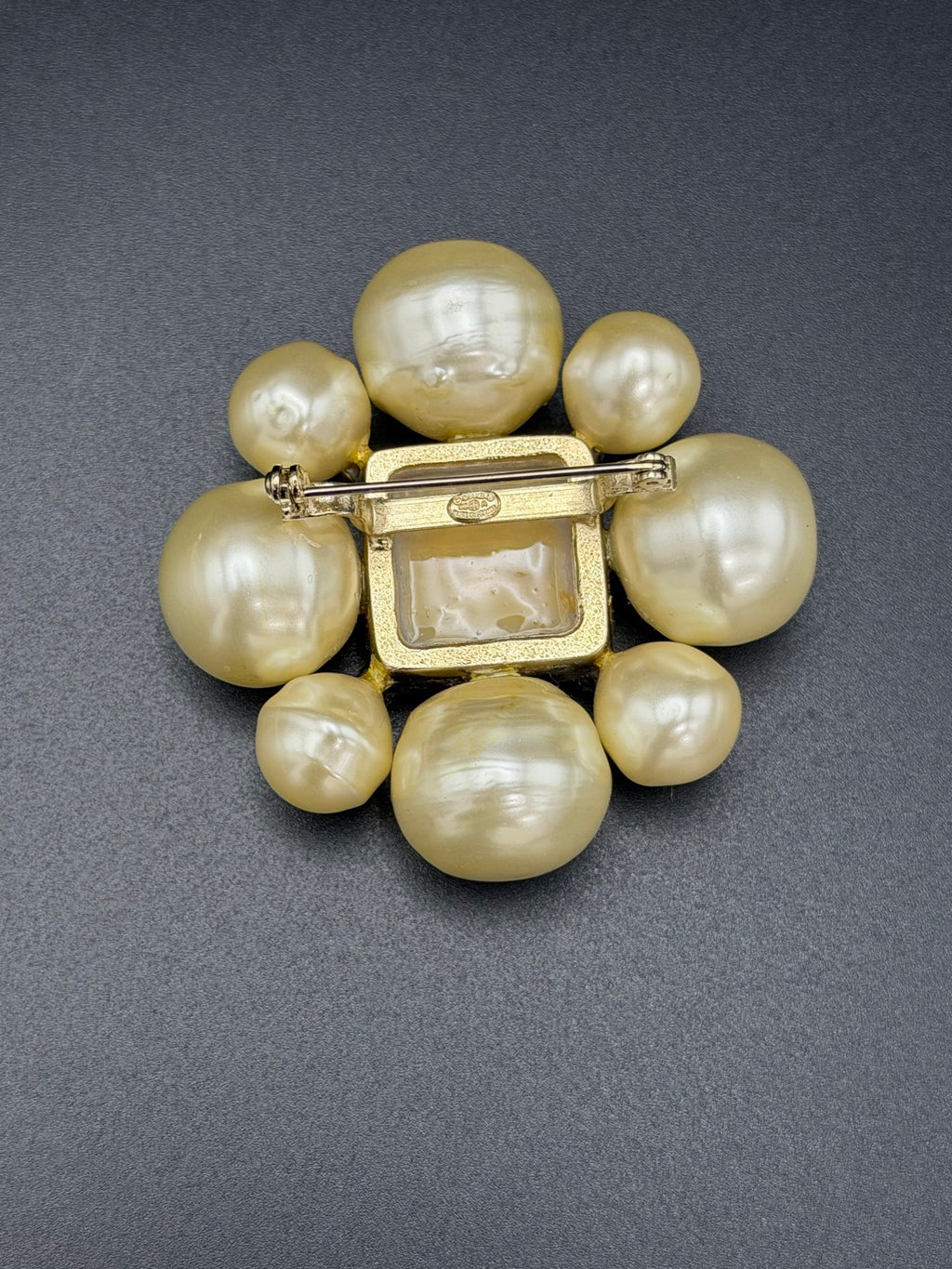 CHANEL Pearl Brooch