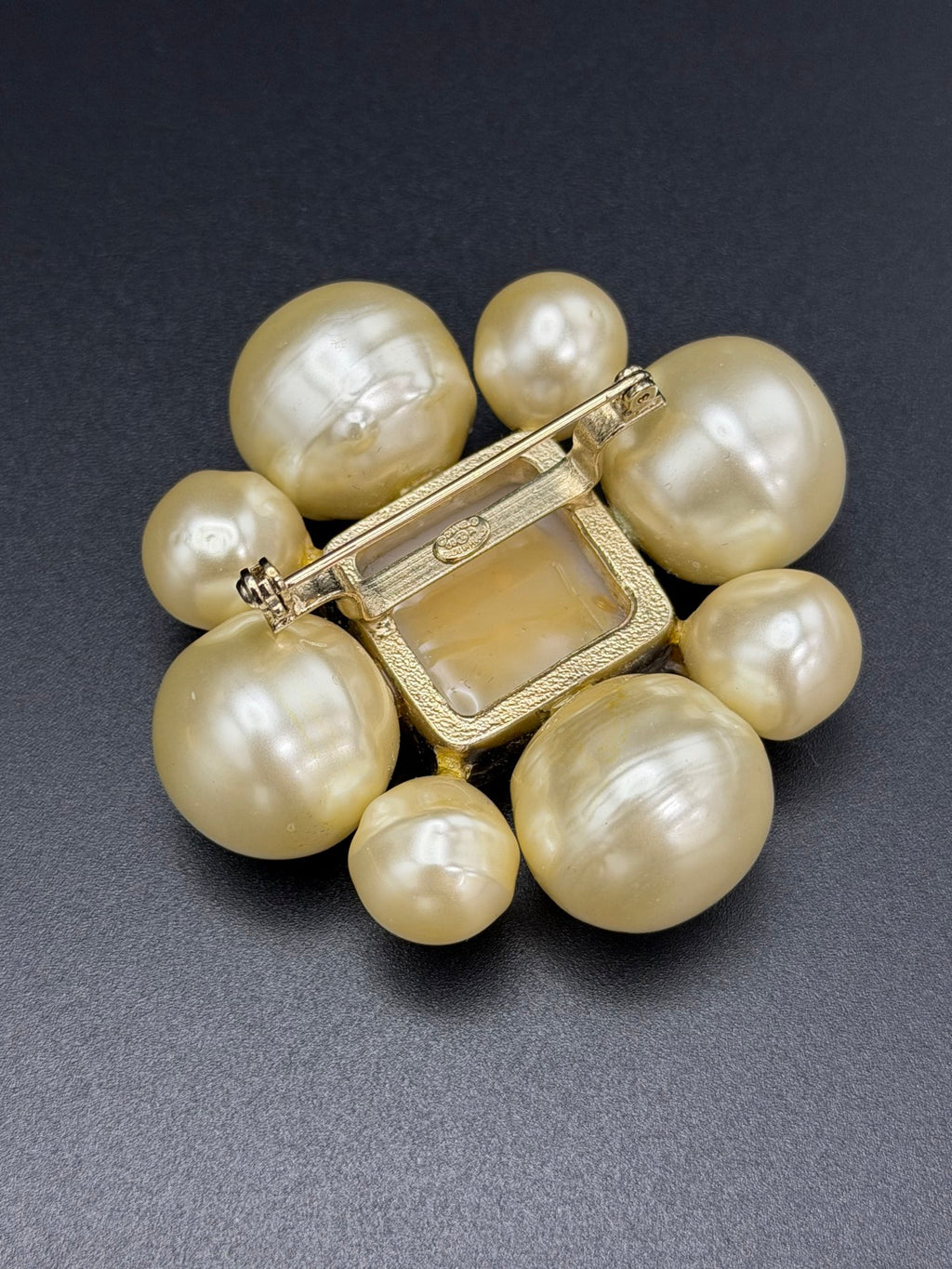 CHANEL Pearl Brooch
