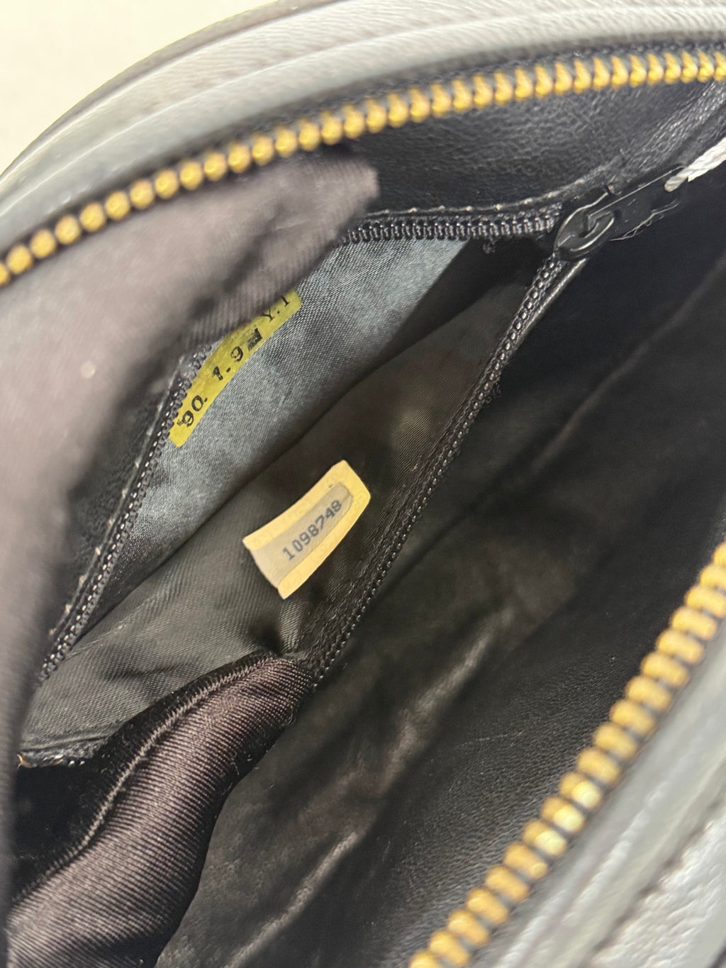 CHANEL Oval Lambskin Handbag