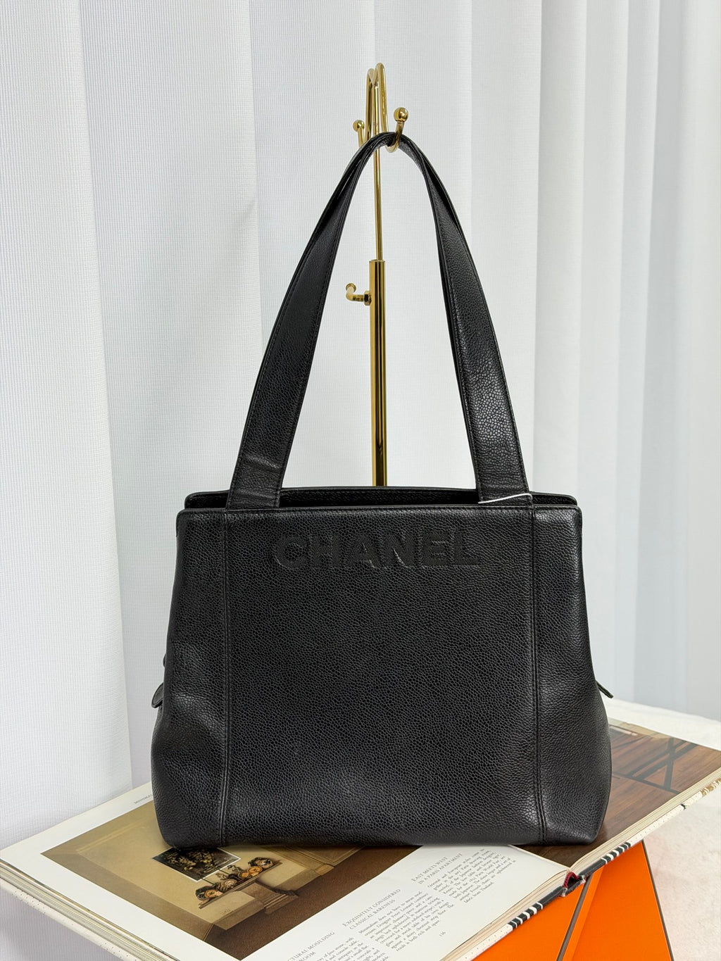 CHANEL Cavier Cerf Handbag