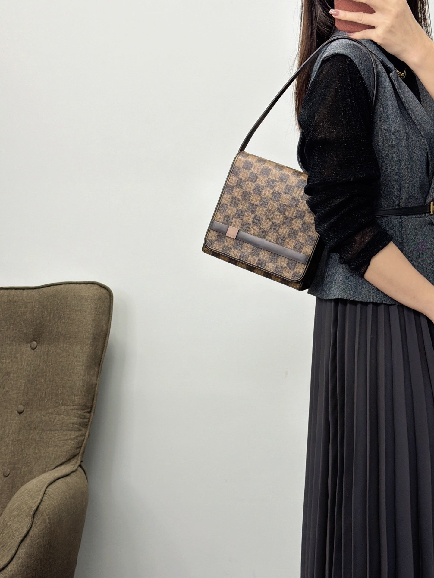LOUIS VUITTON Damier Shoulder bag