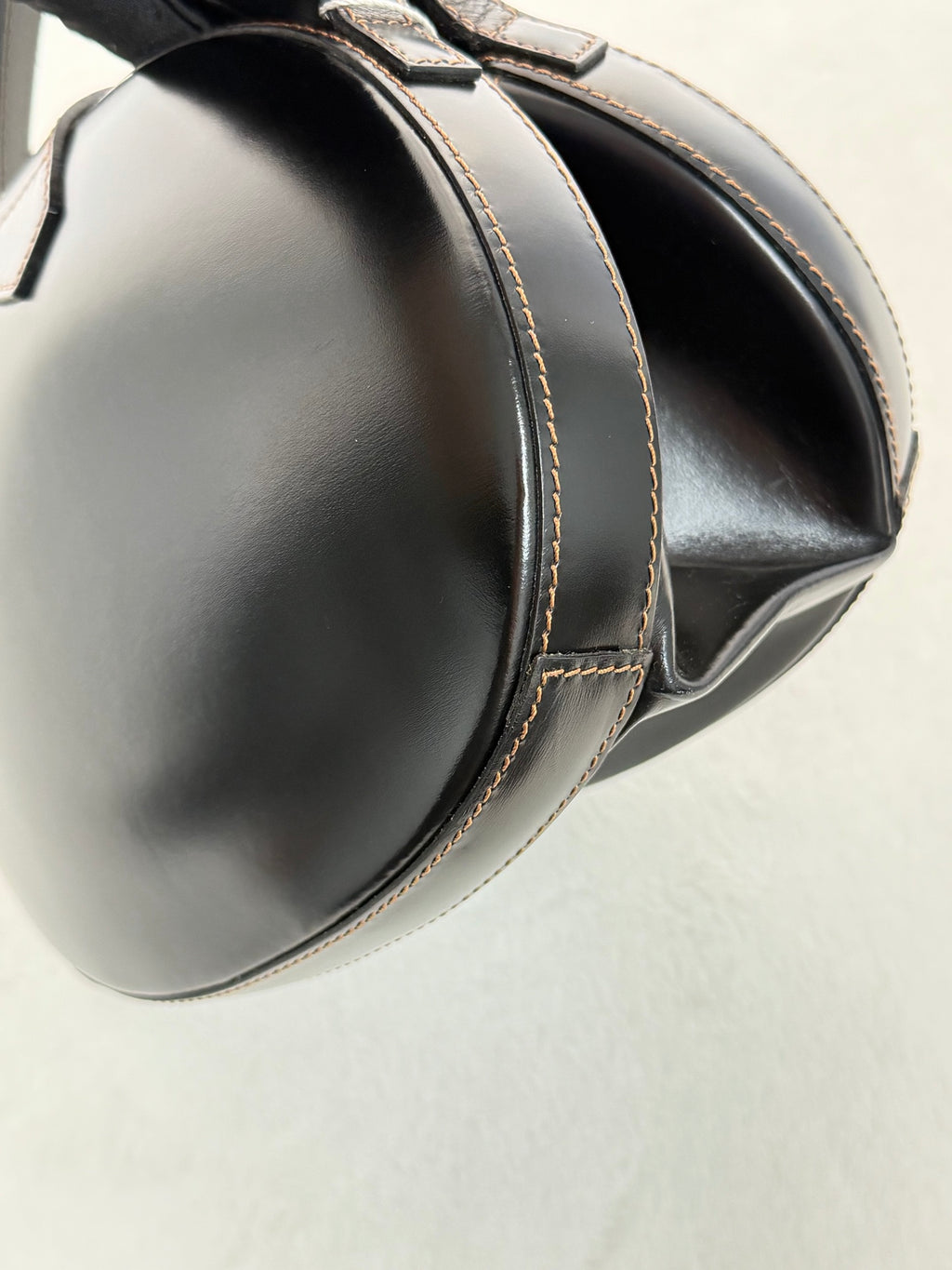 LOEWE Plaza Black Leather Handbag