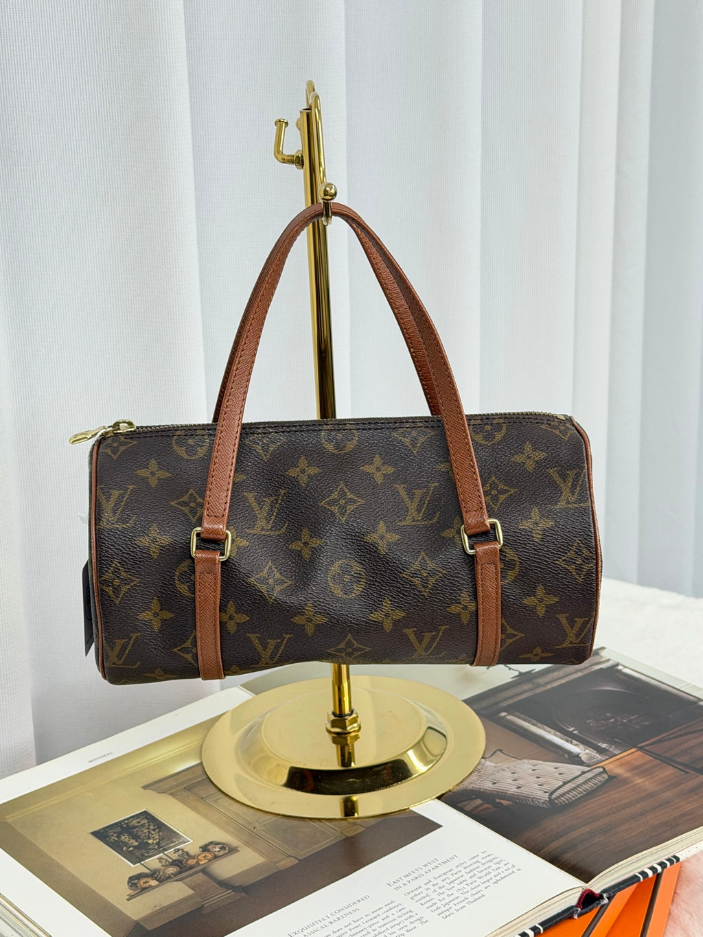 LOUIS VUITTON Papillion Handbag