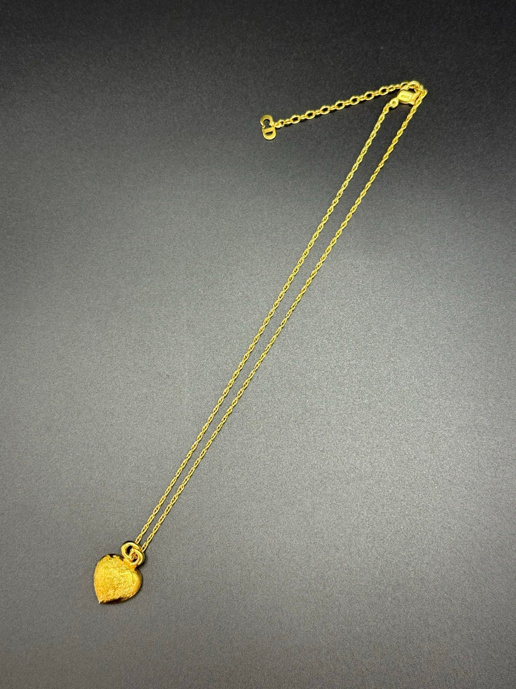 CHRISTIAN DIOR  Heart-shaped Necklace