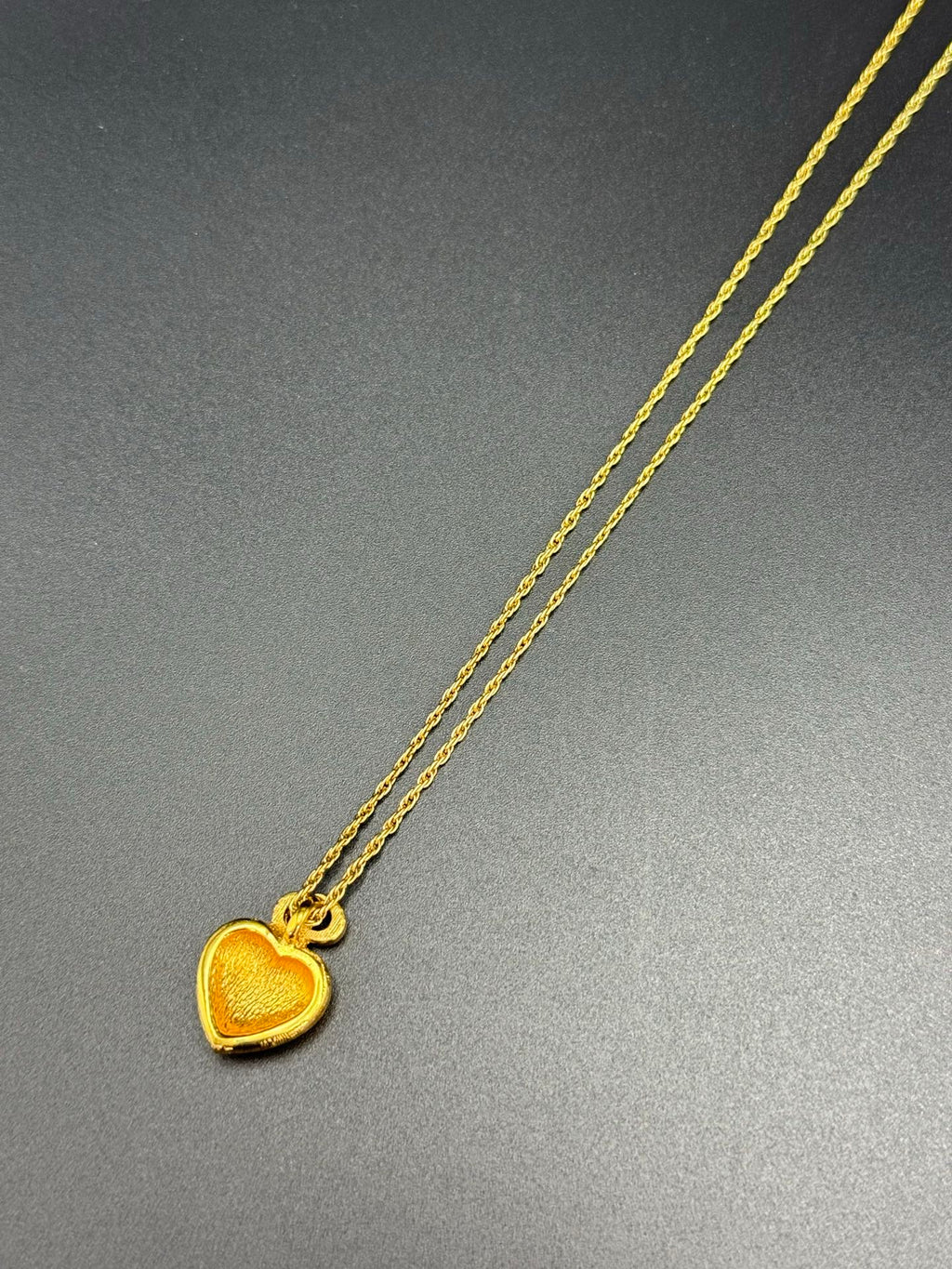 CHRISTIAN DIOR  Heart-shaped Necklace