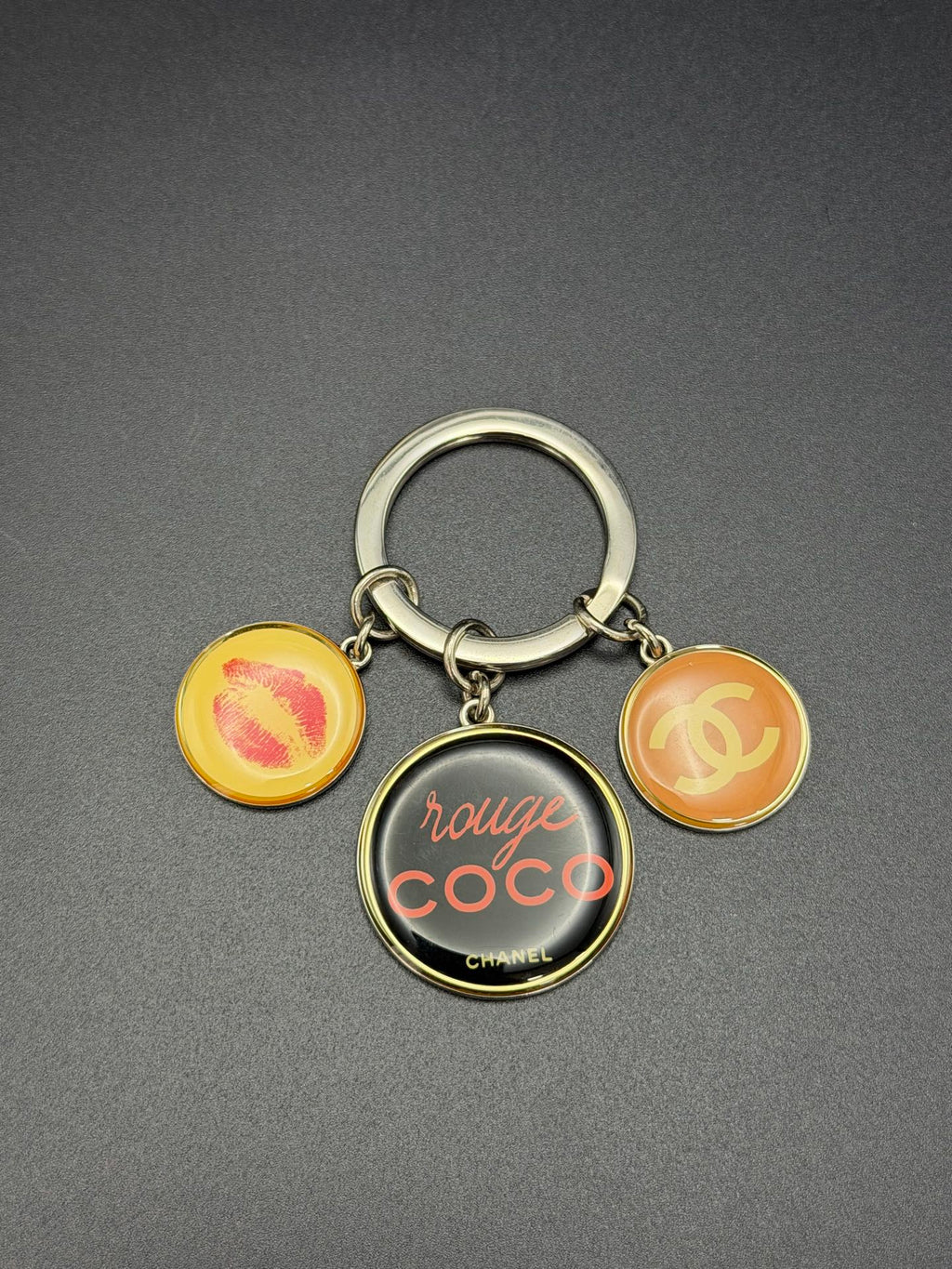 CHANEL Logo Keyholder