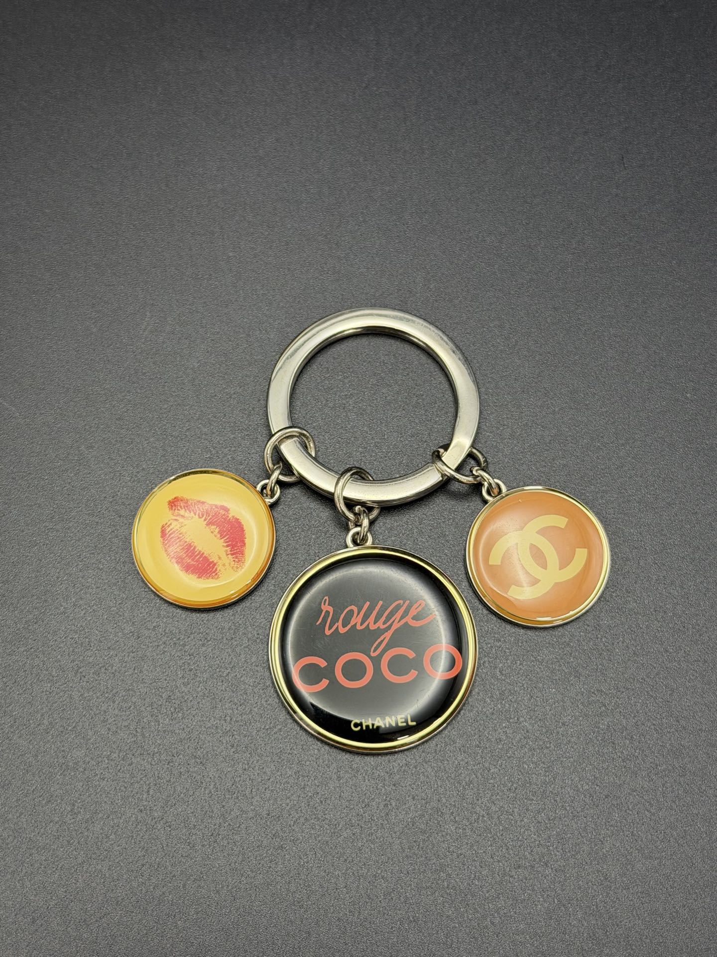 CHANEL Logo Keyholder