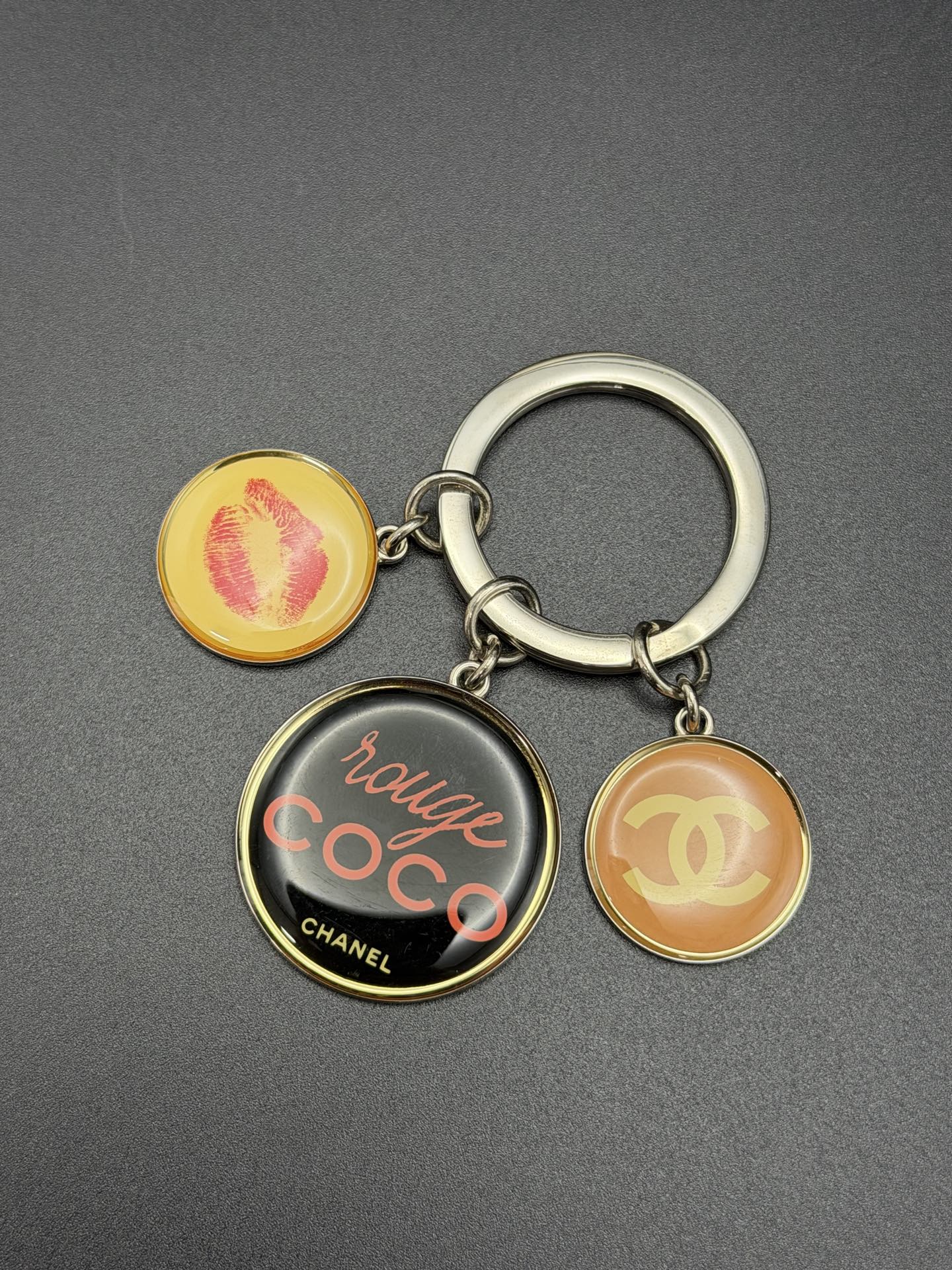 CHANEL Logo Keyholder
