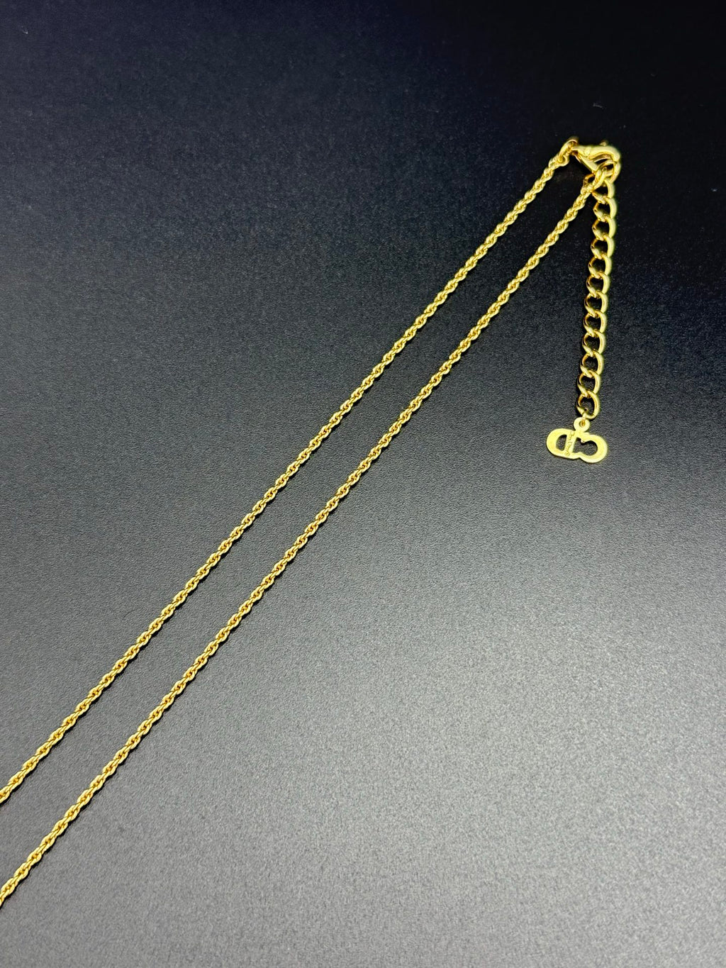 CHRISITIAN DIOR Rhinestone Vintage Necklace