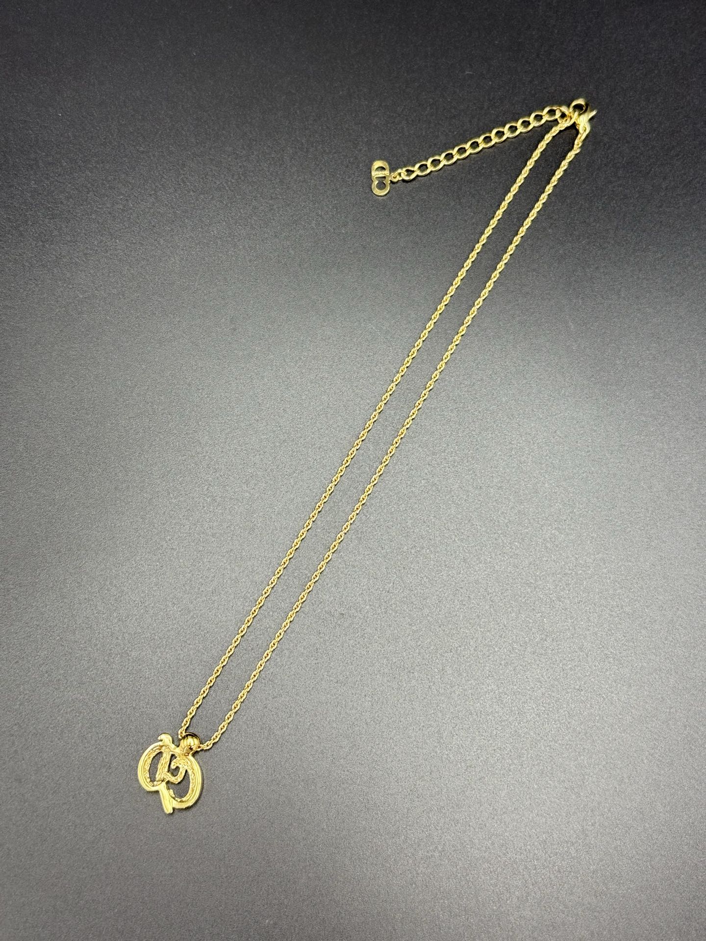 CHRISITIAN DIOR Rhinestone Vintage Necklace