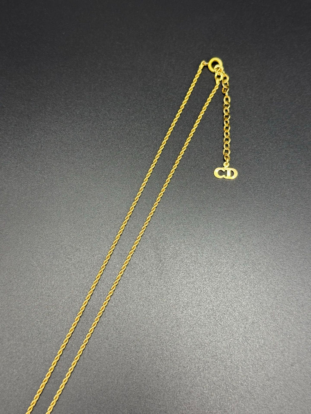 CHRISTIAN DIOR Vintage Rhinestone Necklace