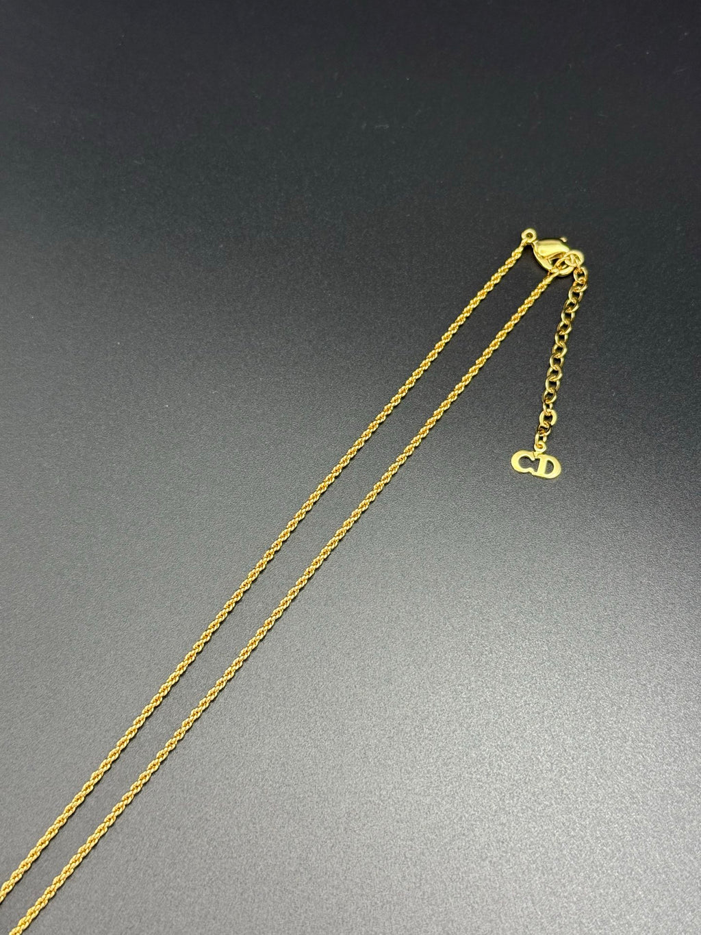 CHRISTIAN DIOR Rhinestone Vintage Necklace