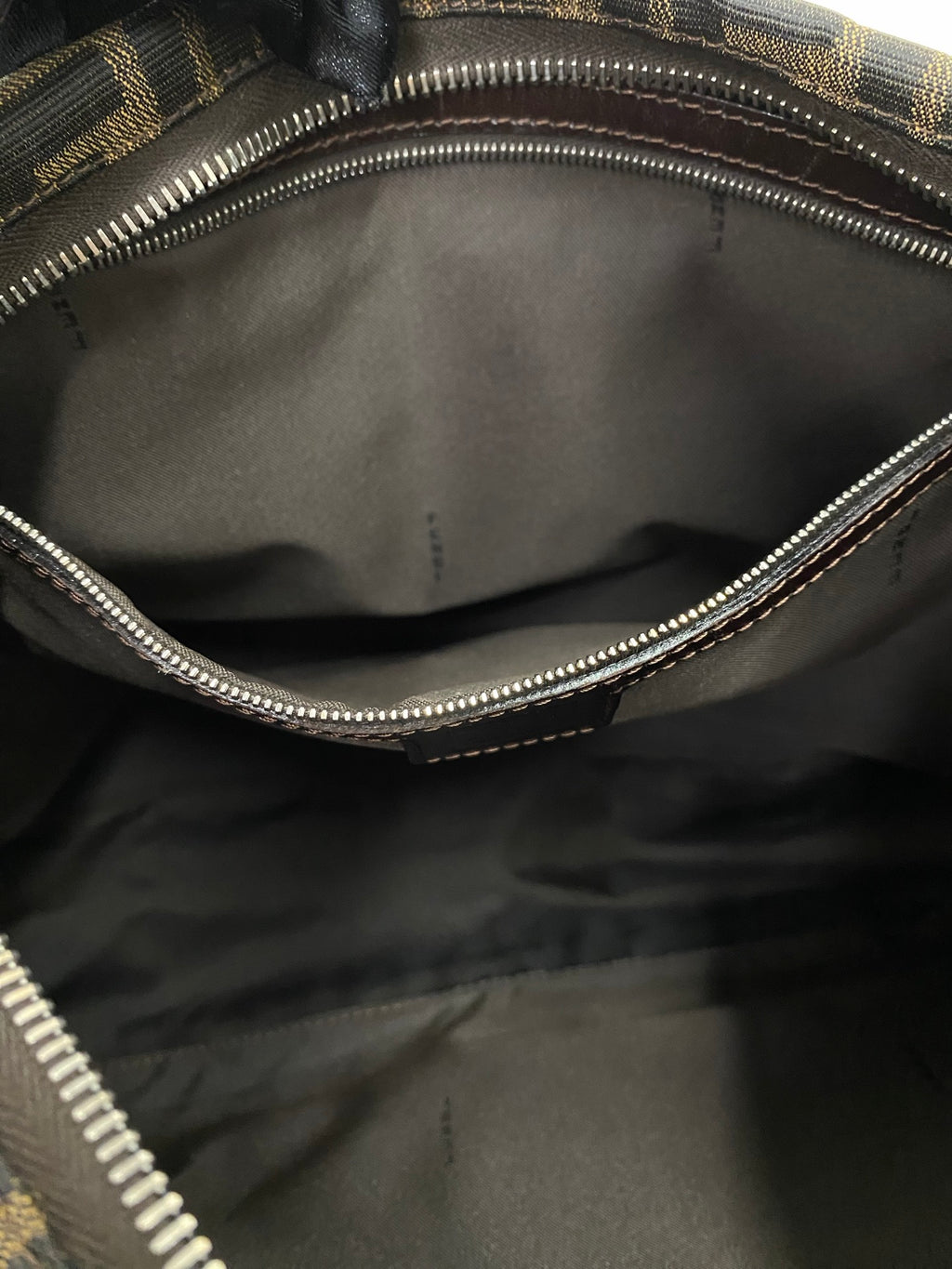 FENDI ZUCCA Hobo Shoulderbag