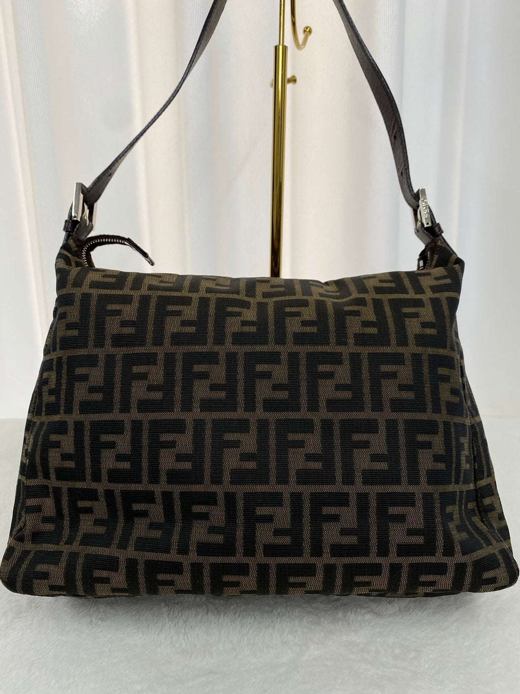 FENDI ZUCCA Hobo Shoulderbag