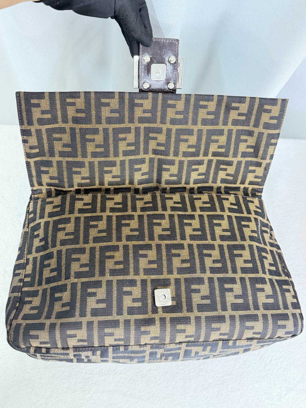 FENDI ZUCCA Hobo Shoulderbag