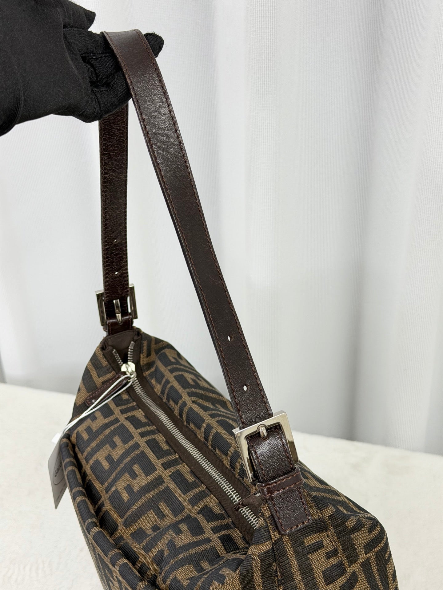 FENDI ZUCCA Hobo Shoulderbag