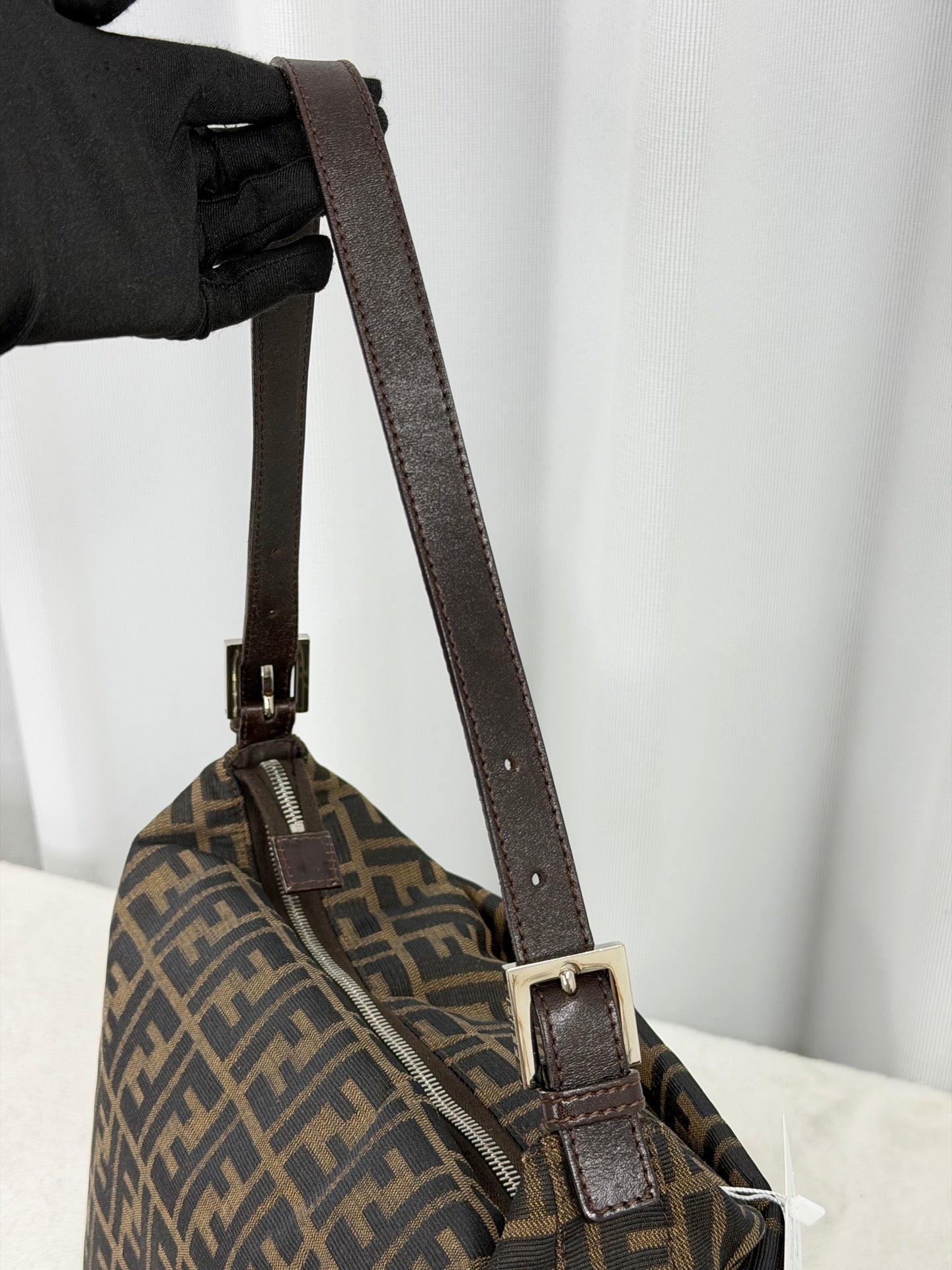 FENDI ZUCCA Hobo Shoulderbag