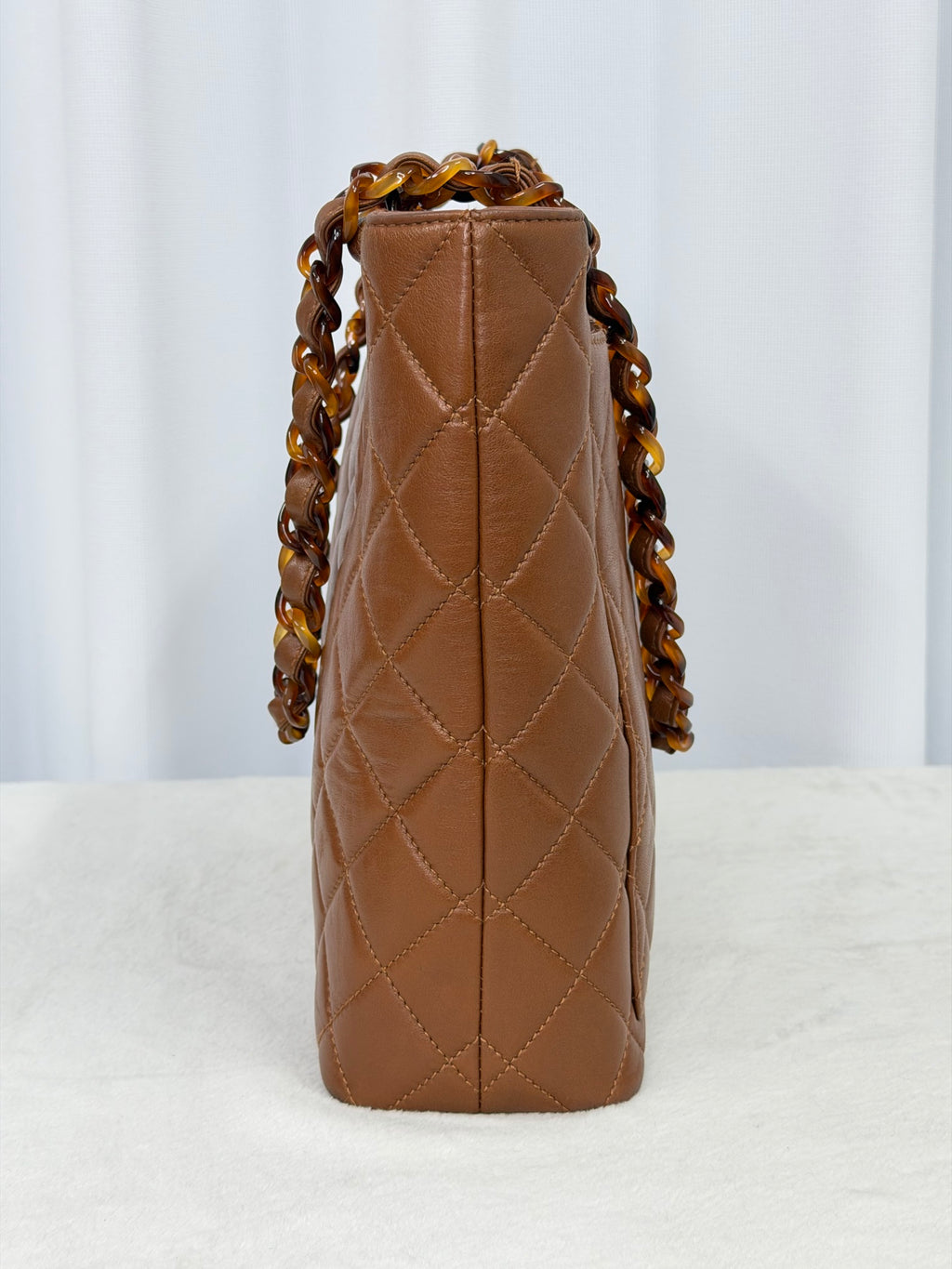 CHANEL Tortosiseshell-Chain Tote bag