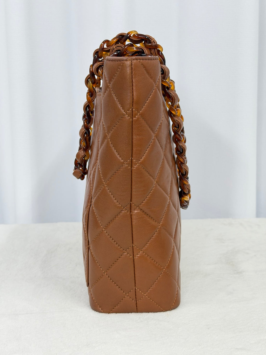 CHANEL Tortosiseshell-Chain Tote bag