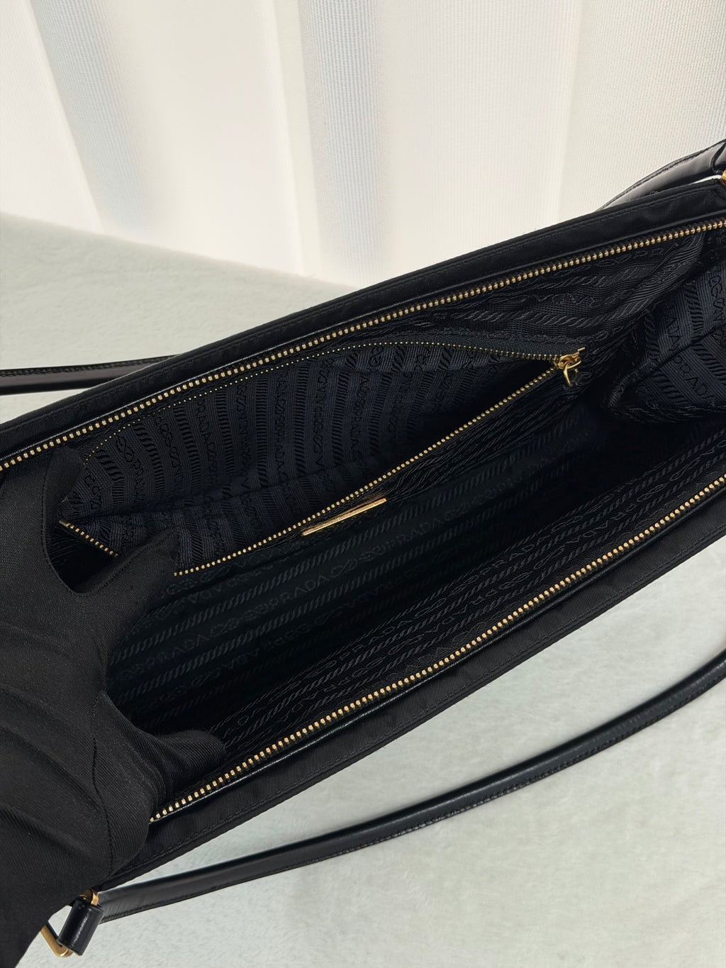 PRADA Nylon Hobo Shoulder bag