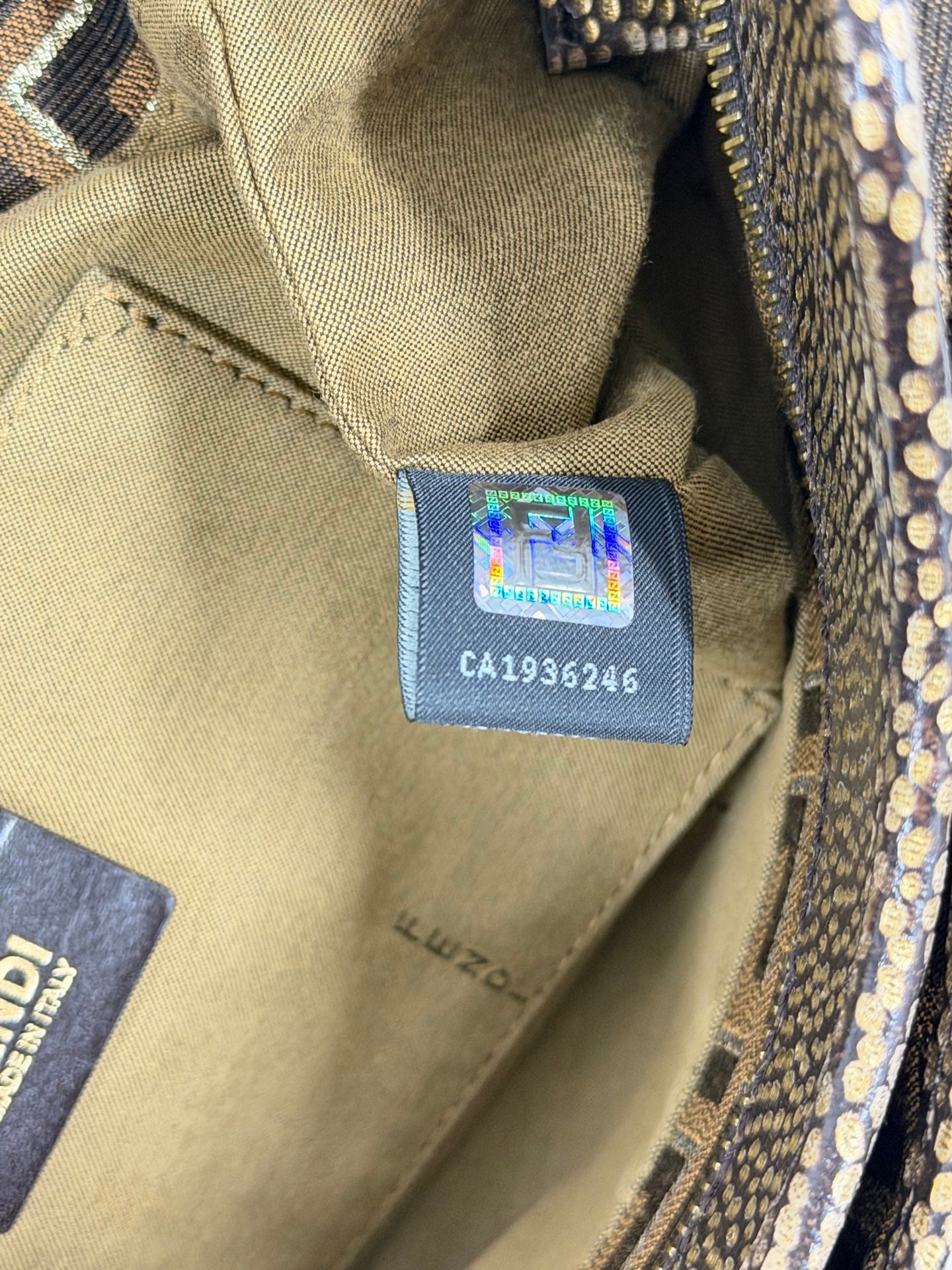 FENDI ZUCCA Tote bag