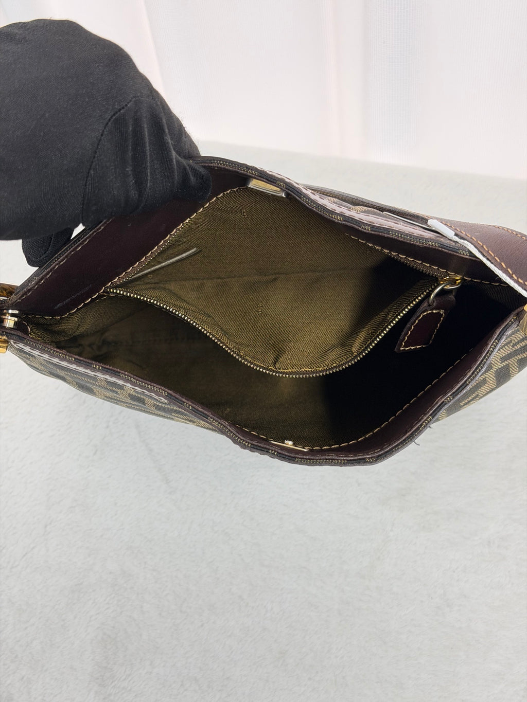 FENDI Zucca Hobo Shoulderbag